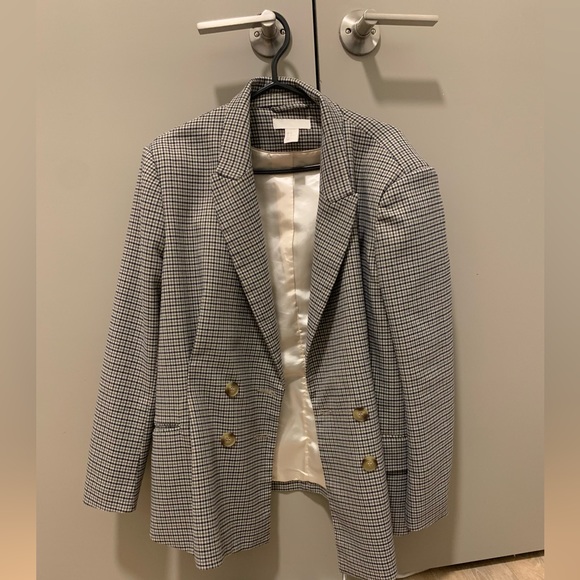 Plaid H&M blazer - Picture 2 of 4